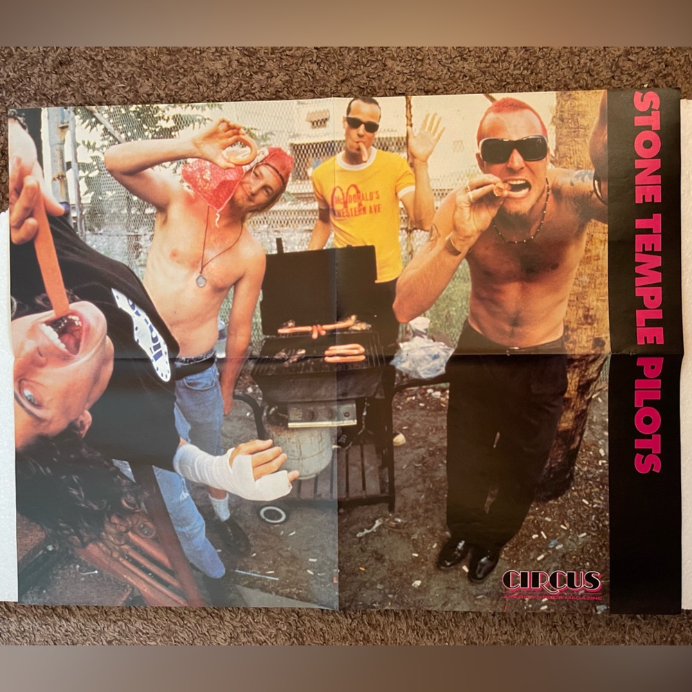 Stone Temple Pilots Band Poster